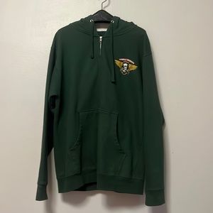 Powell Peralta Skateboards Zip Up Winged Ripper Sweatshirt